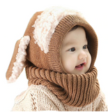 Ensemble bonnet et écharpe - 3 à 48 mois