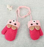 Moufles roses - 0 à 36 mois