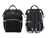 Sac à dos à langer - Noir