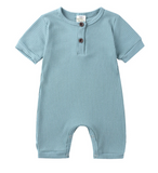 Barboteuse unie - Turquoise