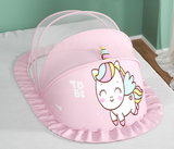 Moustiquaire pliable pour bébé - Rose
