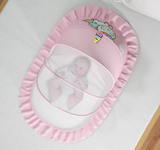 Moustiquaire pliable pour bébé - Rose